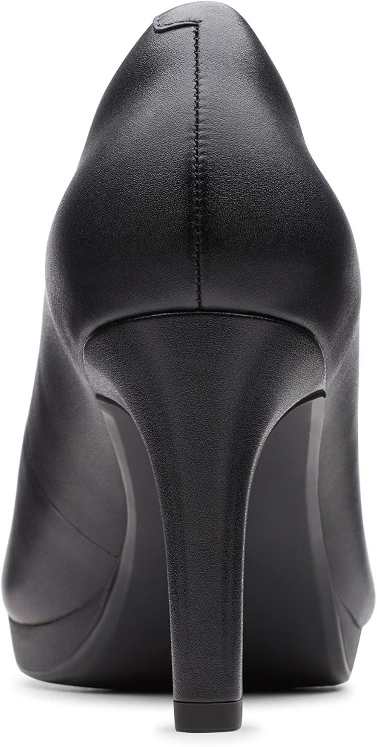 imageClarks Womens Platform SandalsBlack Leather