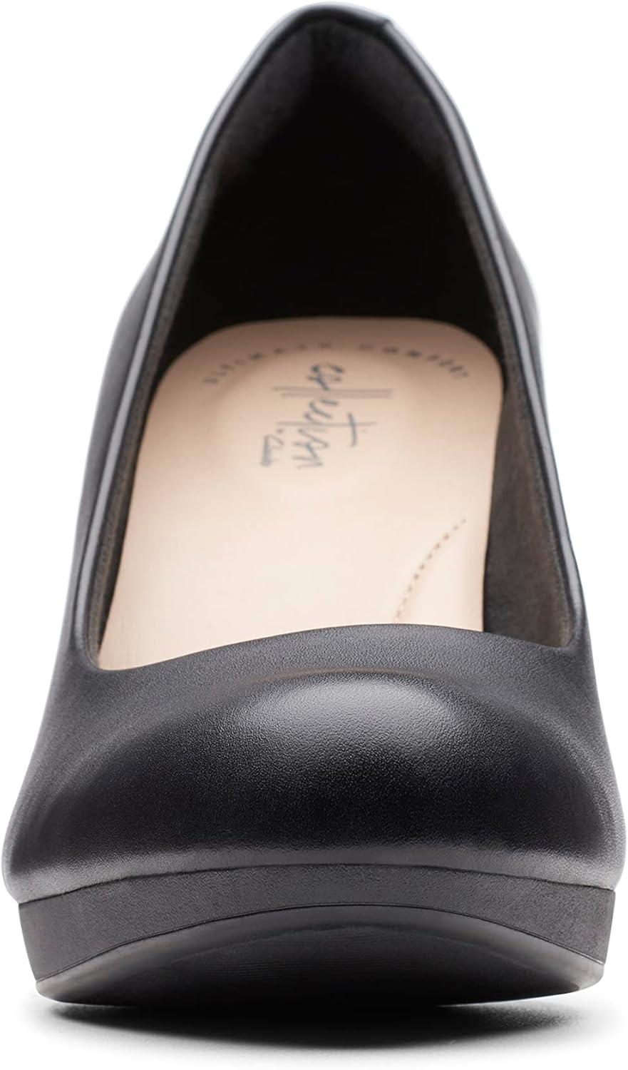 imageClarks Womens Platform SandalsBlack Leather