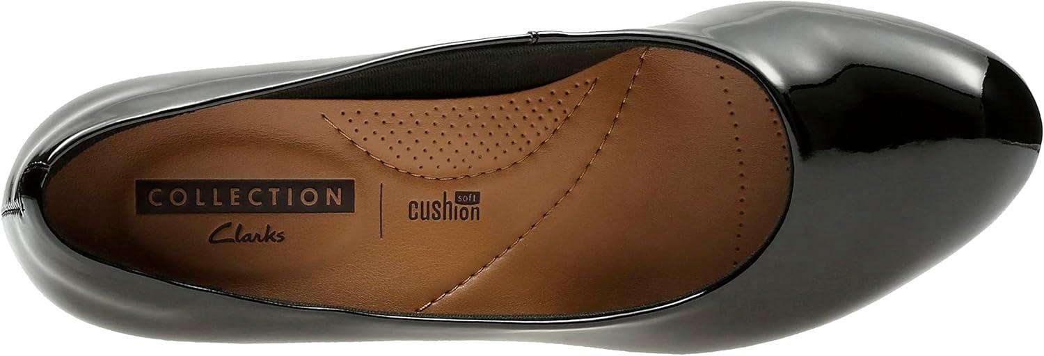 imageClarks Womens Platform SandalsBlack Patent