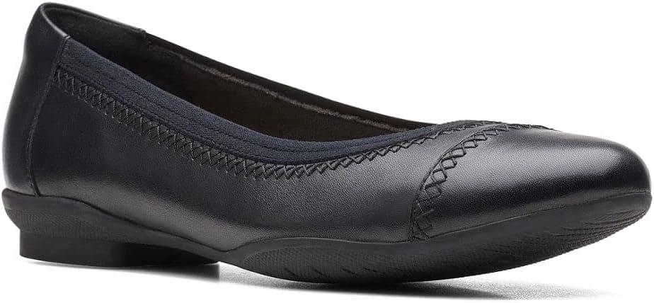 imageClarks Womens Sara Ballet FlatBlack