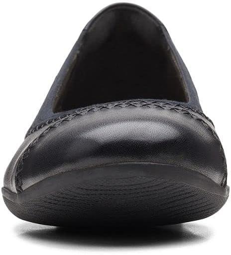 imageClarks Womens Sara Ballet FlatBlack