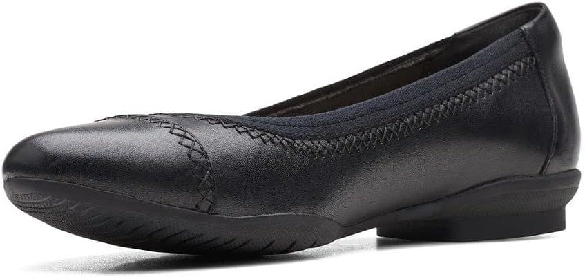imageClarks Womens Sara Ballet FlatBlack