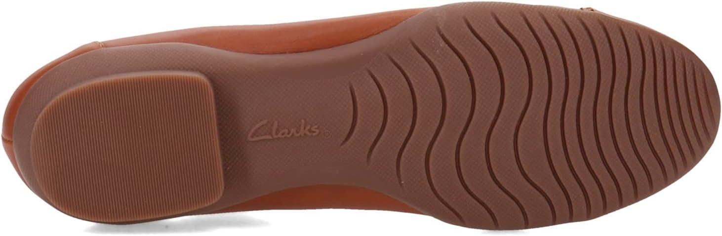 imageClarks Womens Sara Ballet FlatCaramel Leather