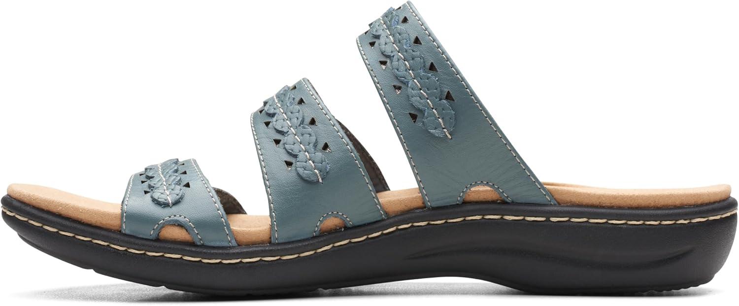 imageClarks womens Laurieann CoveBlue Grey Leather