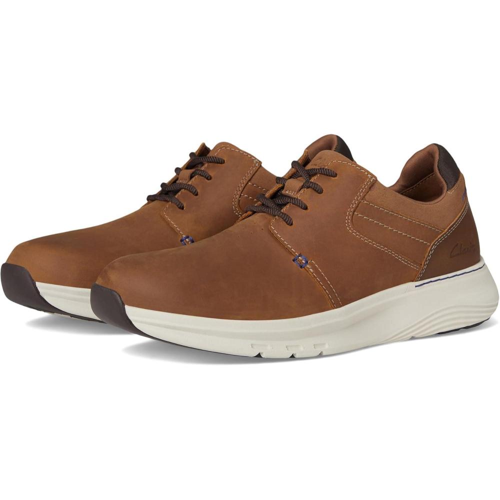 imageClarks Mens Motion Trek PtDark Tan Leather