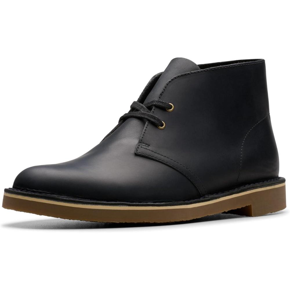 imageClarks Mens SheptonBlack Leather