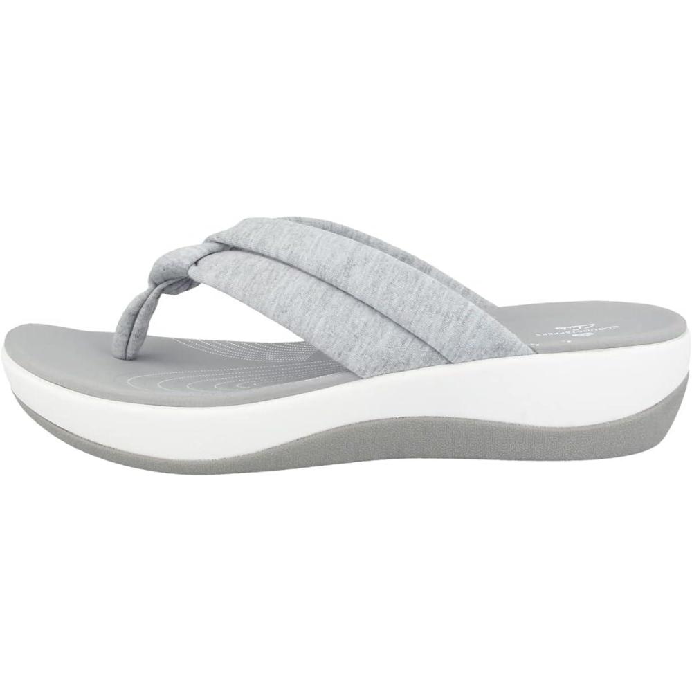 imageClarks Womens Arla Kaylie FlipFlopGrey Textile