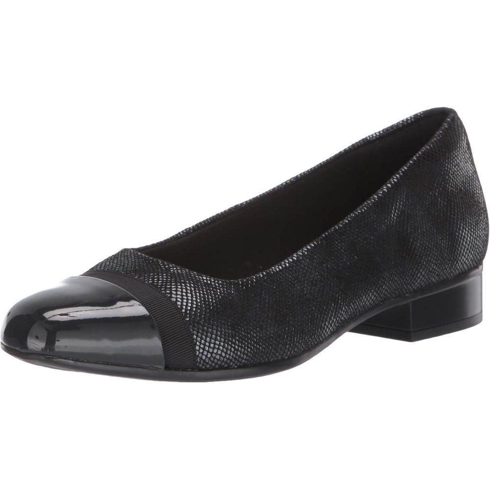 imageClarks Womens Ashland Bubble LoafersBurgundy Suede PrintSynthetic