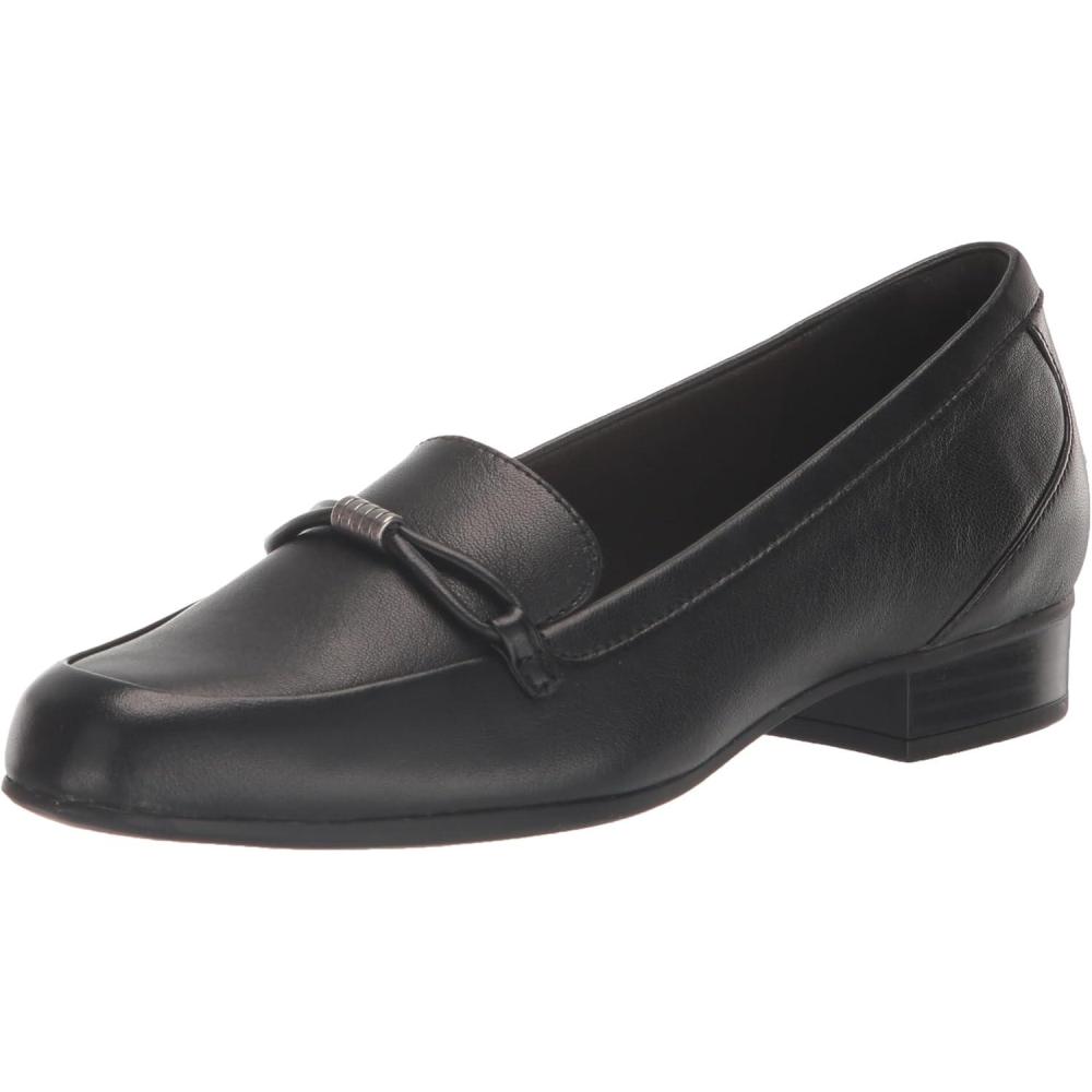 imageClarks Womens Juliet Shine LoaferBlack Leather