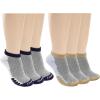 imageClarks Womens Half Cushion Low Cut Socks 6 Pair Multicolor Womens 410 Shoe