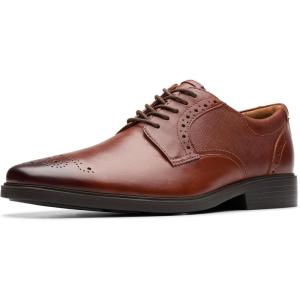 Clarks Mens Clarkslite Tie(Tan Combi)