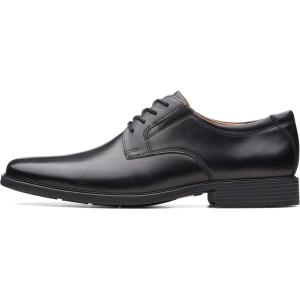 Clarks Men’s Derby Oxford Shoes(Black Leather)