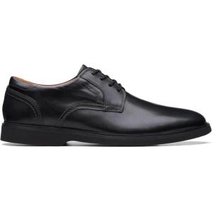 Clarks Men’s Malwood Lace Oxford(Black Black Leather)