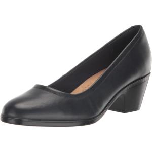Clarks Women’s Emily 2 Ruby Pumps(Navy Leather)