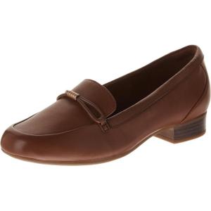 Clarks Women’s Juliet Shine Loafer(Tan Leather)