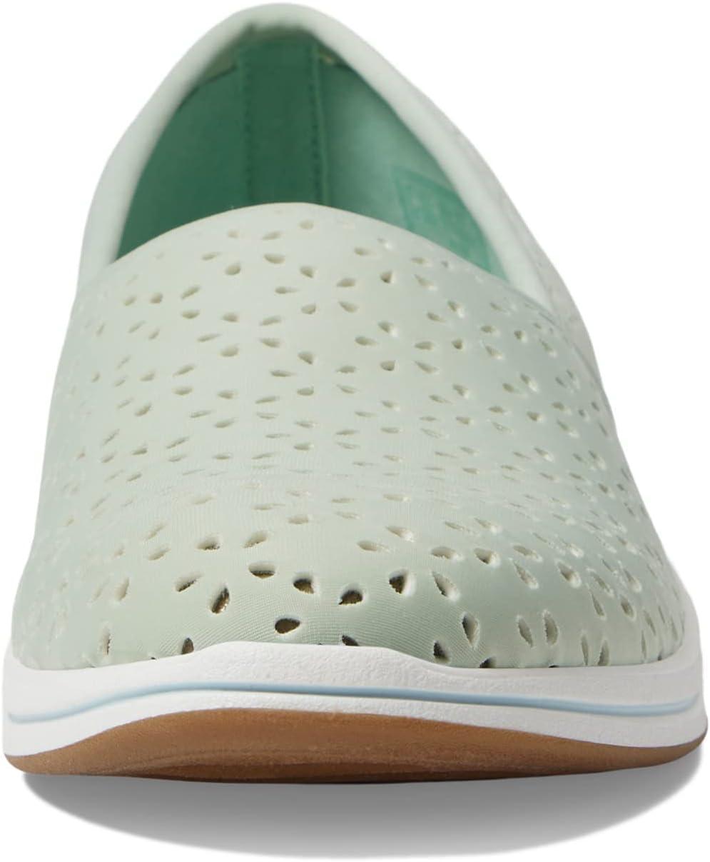 imageClarks Womens Breeze Emily LoafersPale Green Synthetic