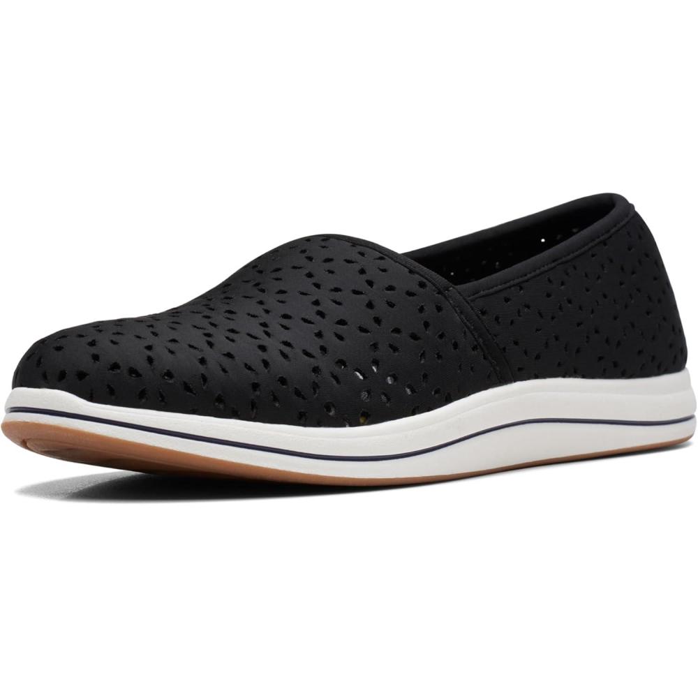 imageClarks Womens Breeze Emily LoafersBlack Synthetic