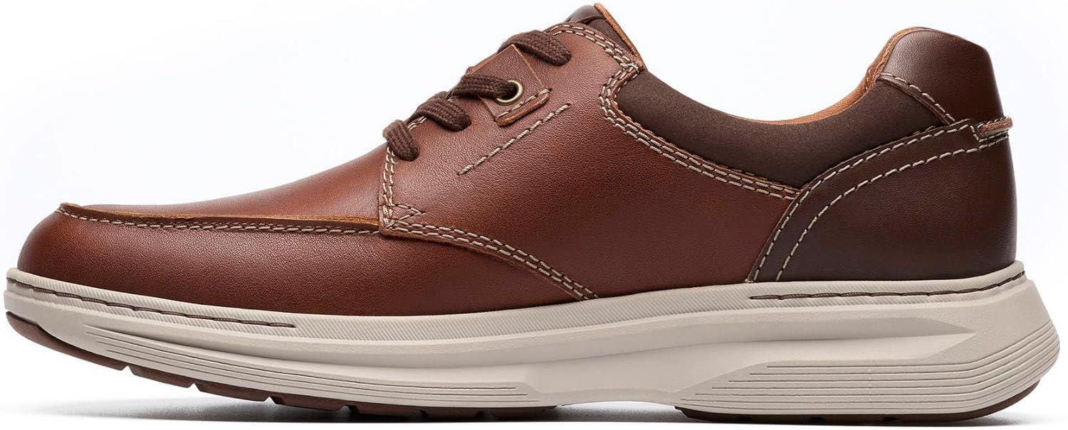 imageClarks Mens Craftwell Moc SneakerDark Tan Leather