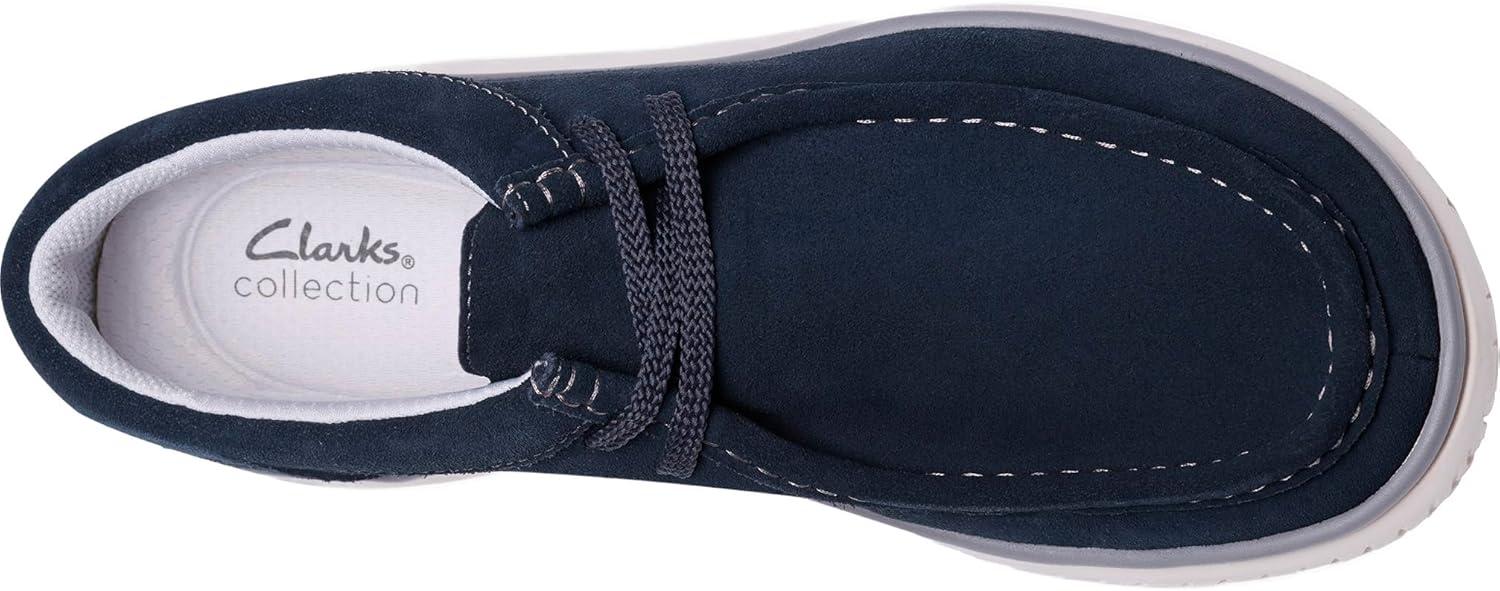 imageClarks Mens RelaxLite Low Boat ShoeNavy Suede