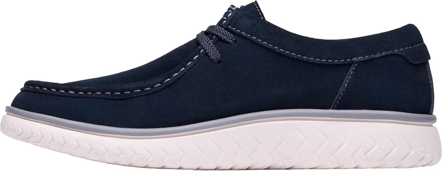 imageClarks Mens RelaxLite Low Boat ShoeNavy Suede
