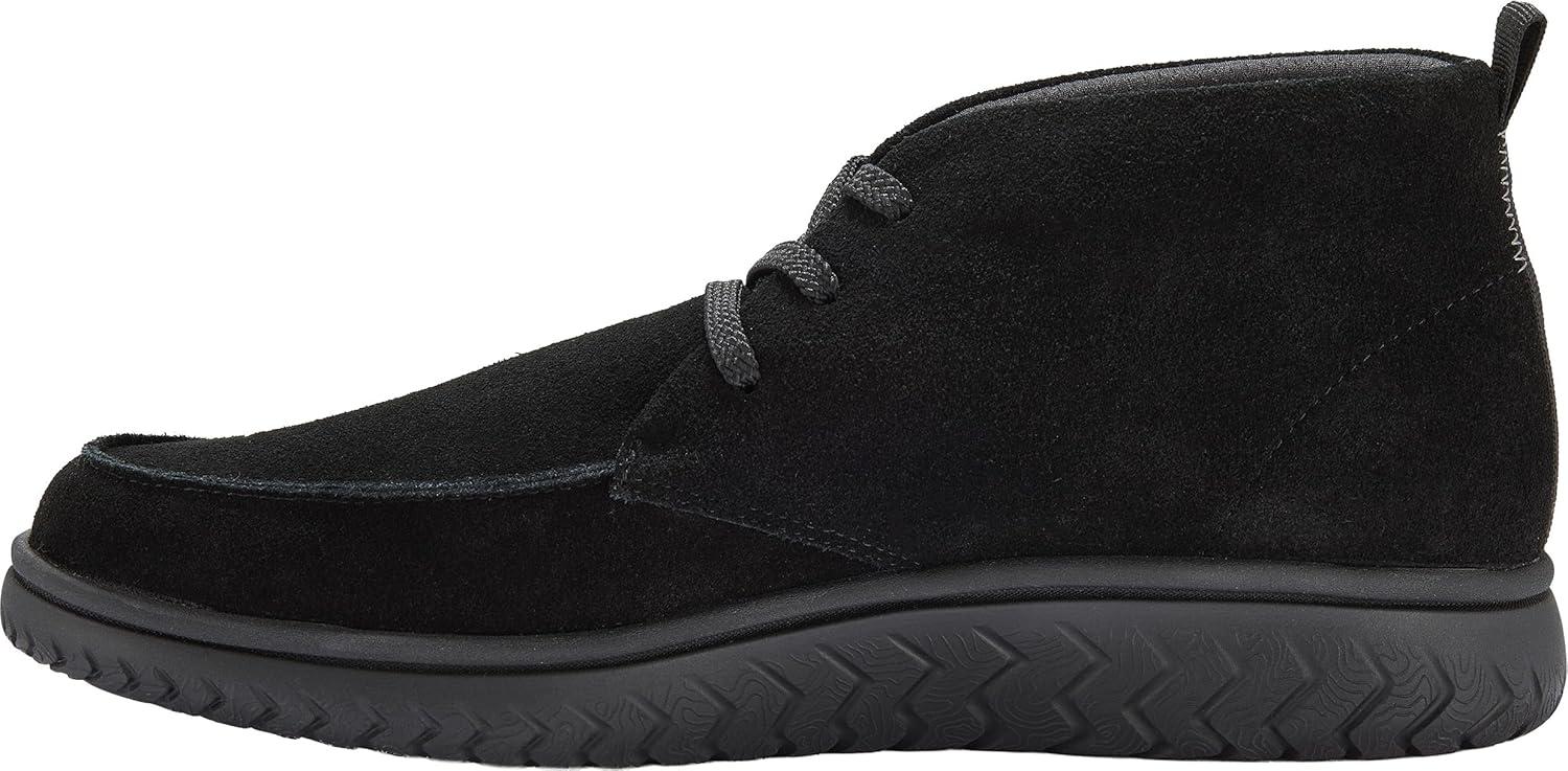 imageClarks Mens RelaxLite Moc Ankle BootBlack Suede