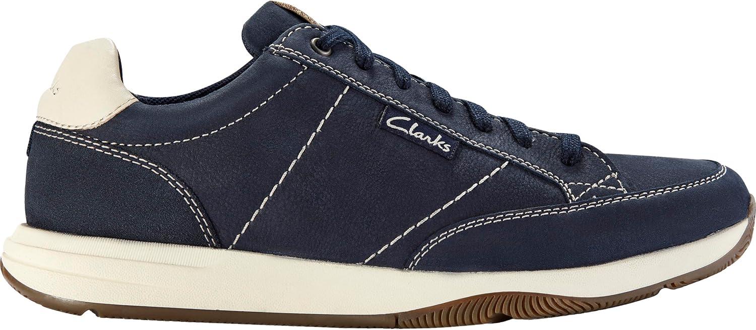 imageClarks Mens Townview Lace SneakerNavy Nubuck