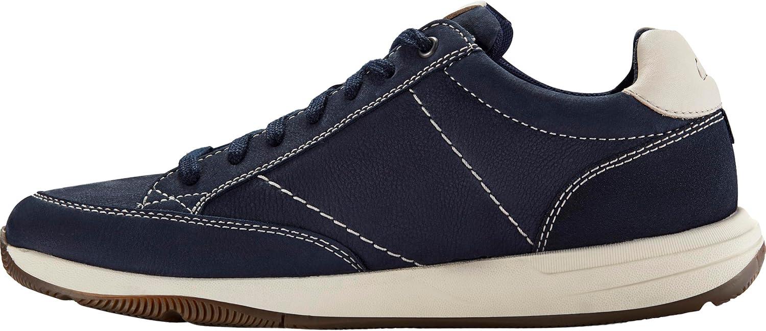 imageClarks Mens Townview Lace SneakerNavy Nubuck