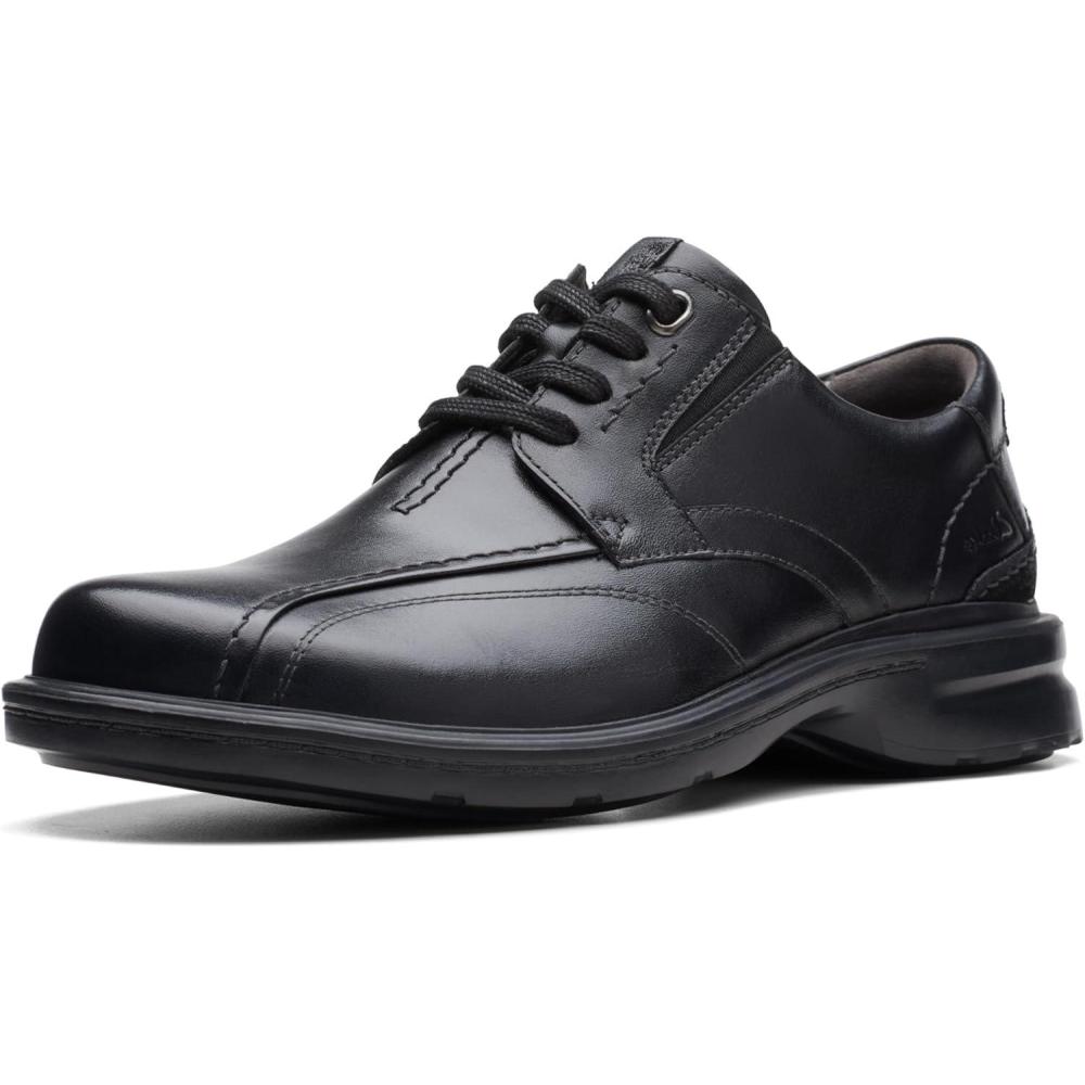 imageClarks Mens Gessler LaceBlack Leather