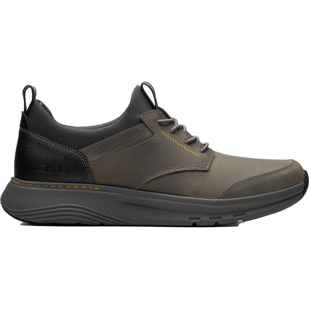imageClarks Mens Motion Trek EzGrey Leather