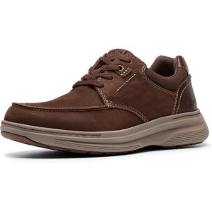 Clarks Men’s Craftwell Moc Sneaker(Dark Brown Nubuck)