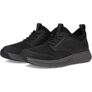 Clarks Mens Motion Trek Ez(Black Leather)