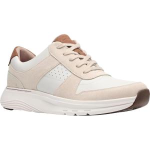 Clarks Men’s Motion Trek Go Sneaker(Ivory Combi)