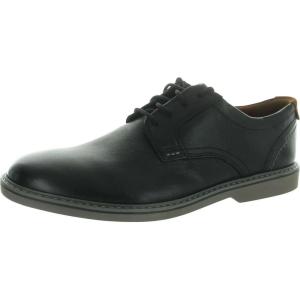 Clarks Mens Radcliff Low(Black Leather)