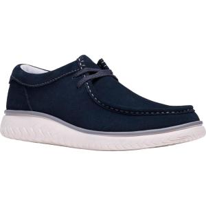 Clarks Men’s RelaxLite Low Boat Shoe(Navy Suede)