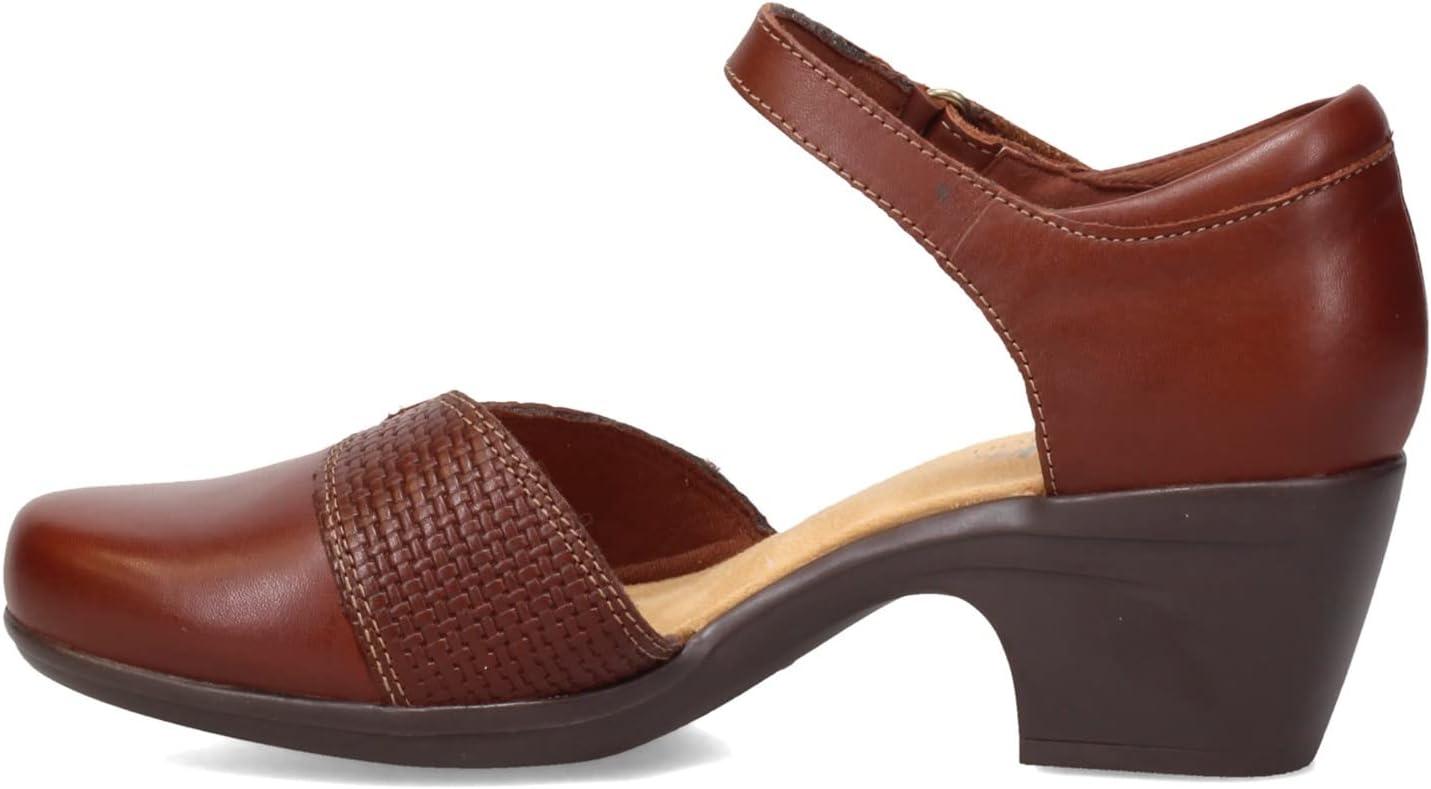 imageClarks Womens Emily Rae PumpsDark Tan Combi