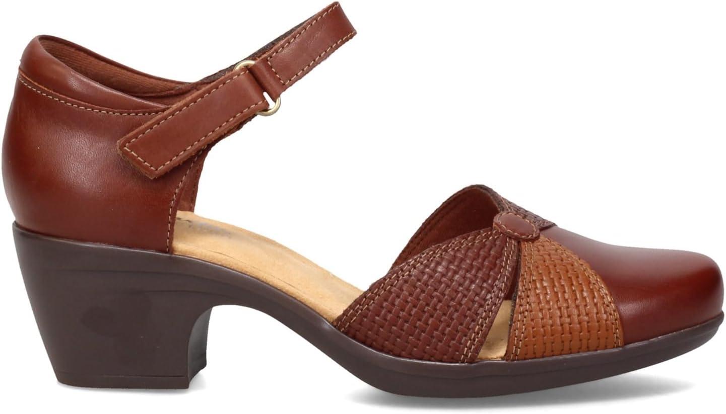 imageClarks Womens Emily Rae PumpsDark Tan Combi