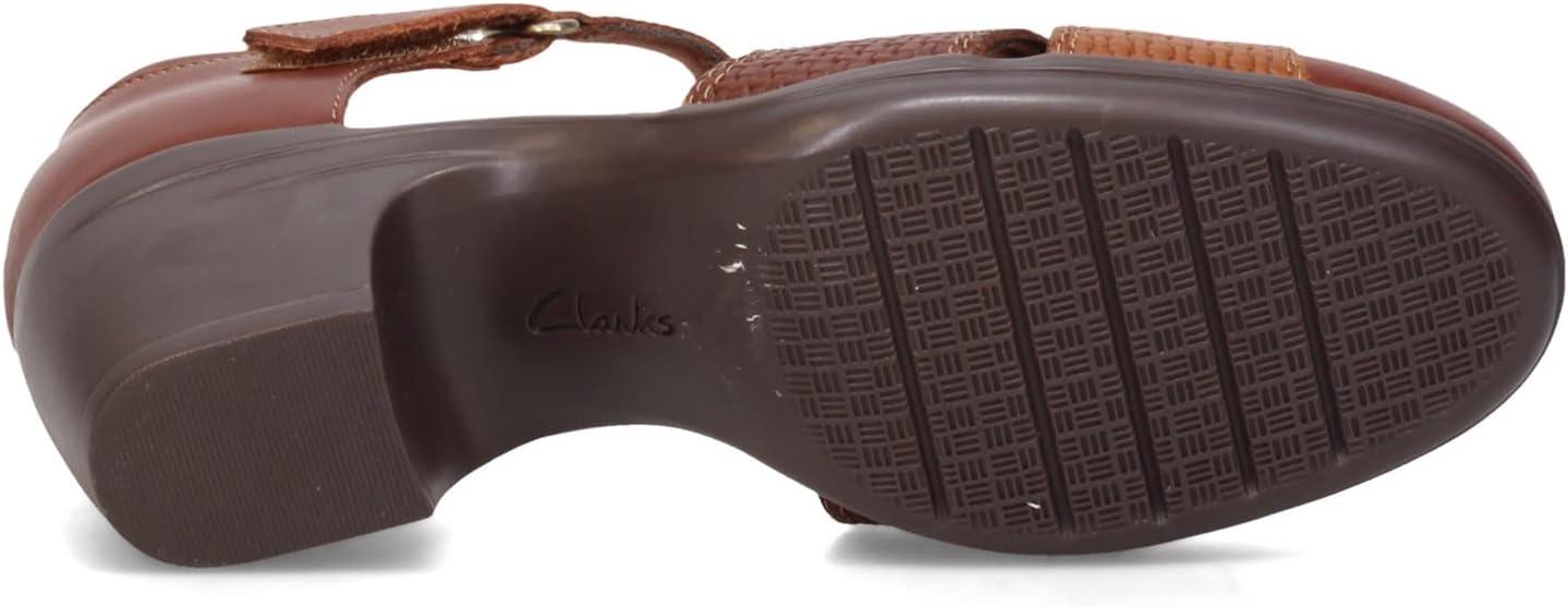 imageClarks Womens Emily Rae PumpsDark Tan Combi