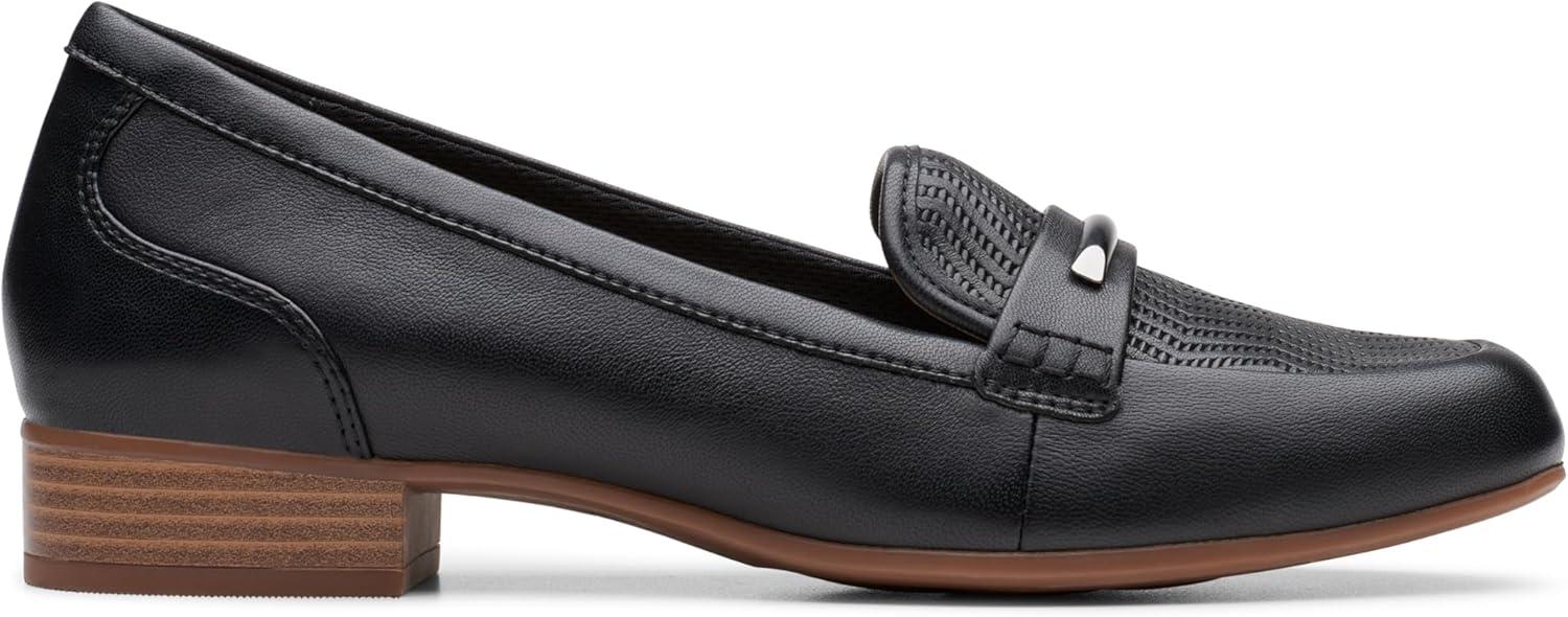 imageClarks Womens Juliet Aster LoafersBlack Leather