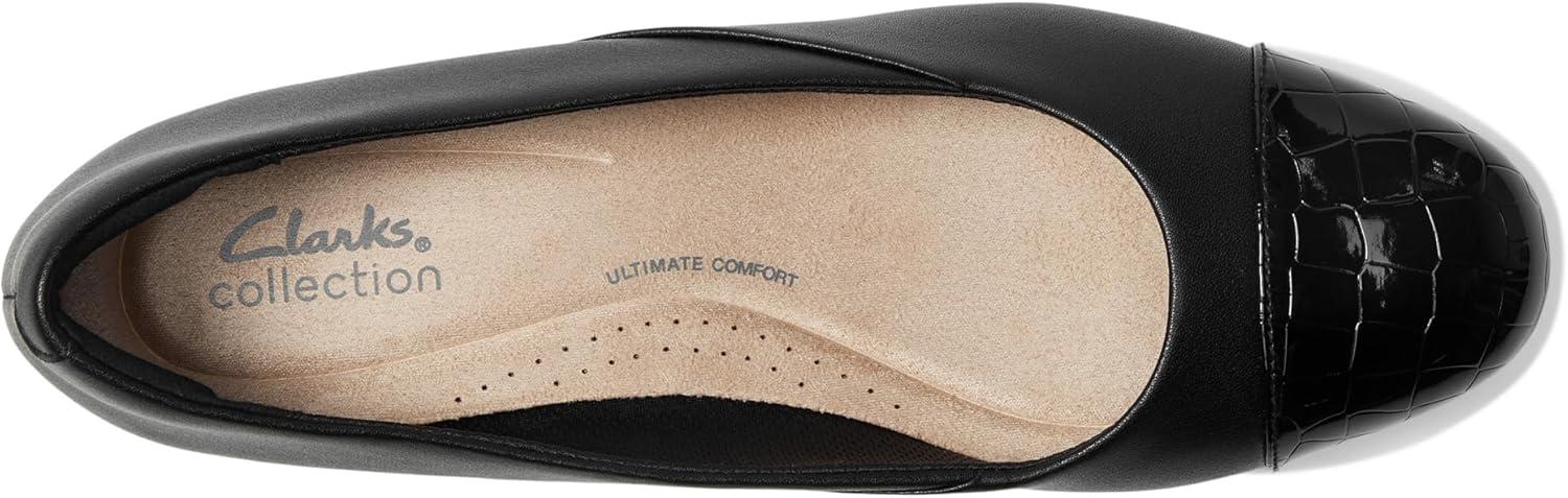 imageClarks Womens Juliet RiseBlack Leather