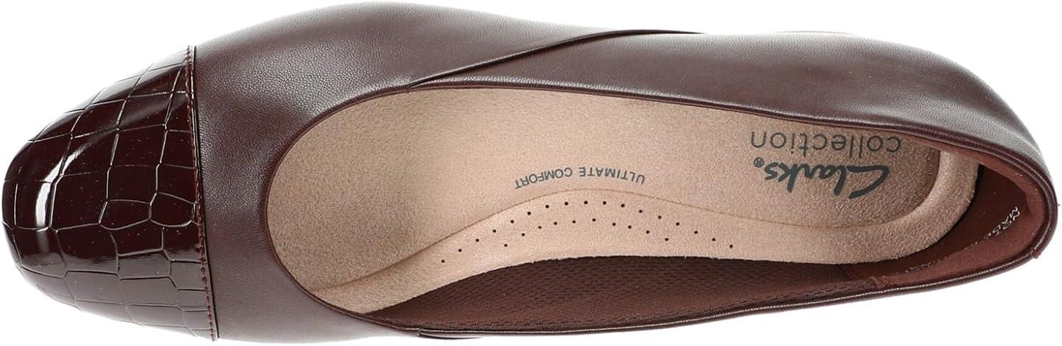 imageClarks Womens Juliet RiseMerlot Leather