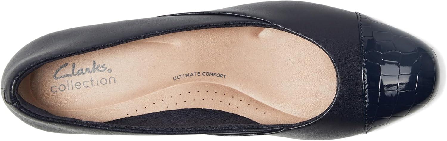 imageClarks Womens Juliet RiseNavy Leather