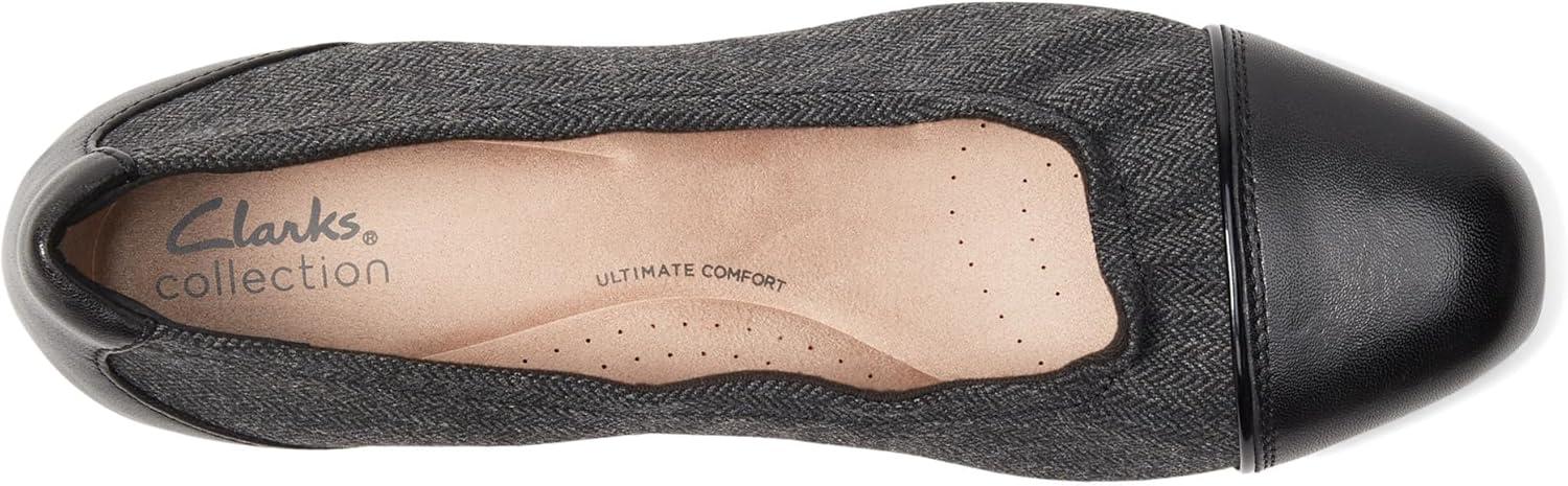 imageClarks Womens Juliet StepBlack Tweed Combi
