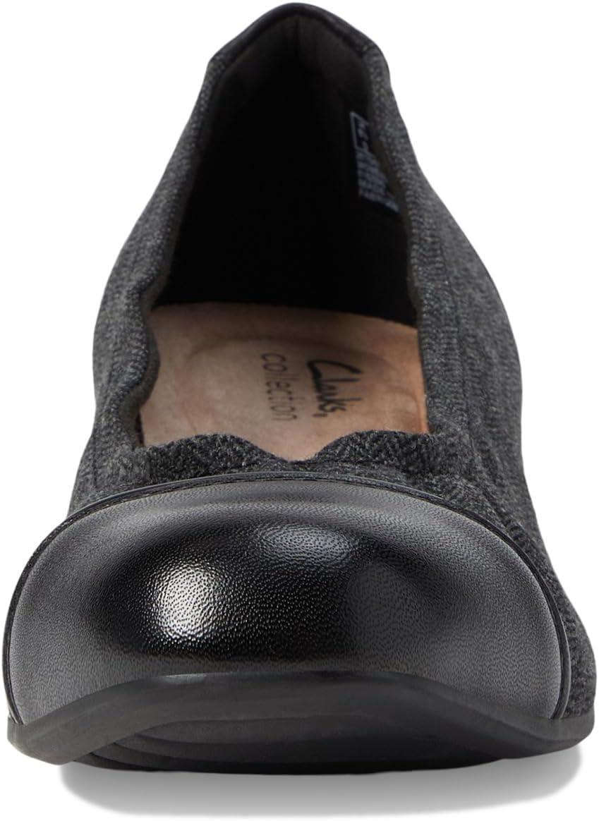 imageClarks Womens Juliet StepBlack Tweed Combi