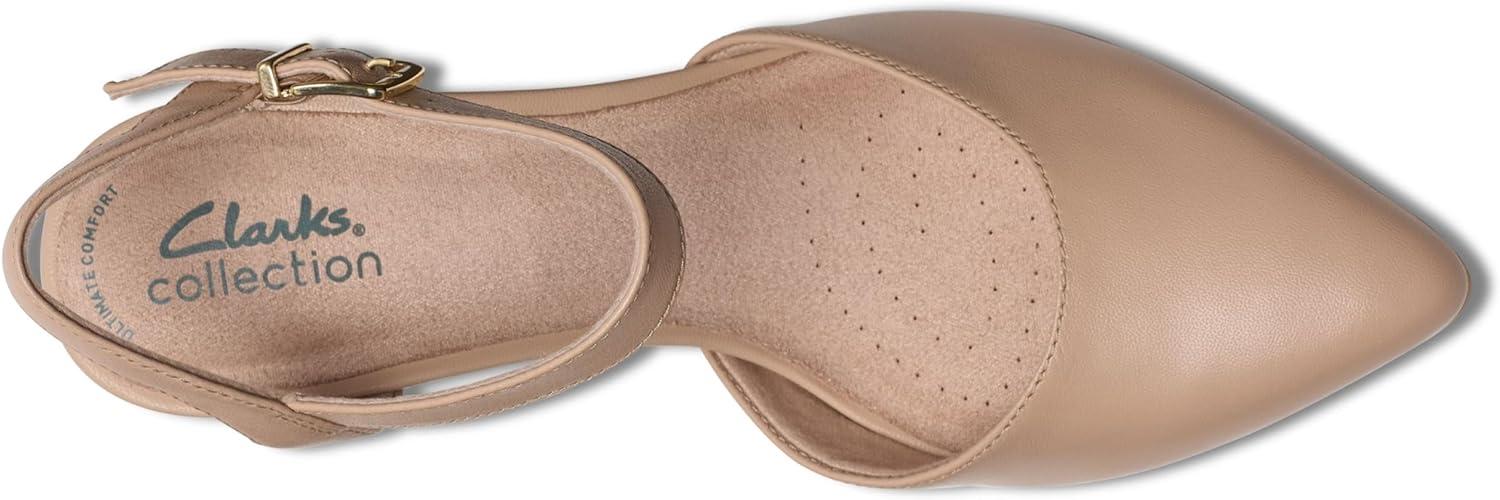imageClarks Womens Kataleyna Cora PumpBeige Leather