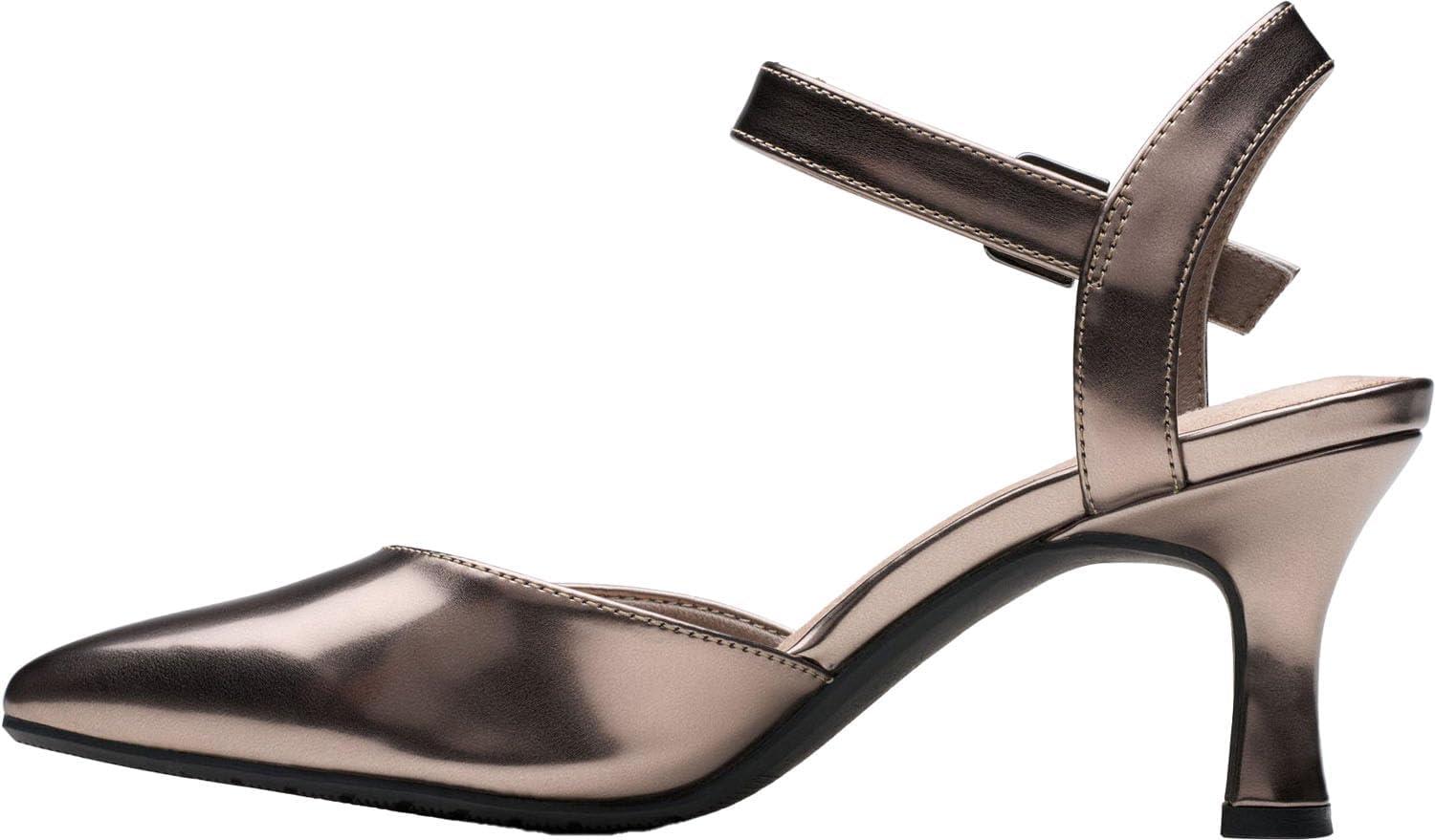 imageClarks Womens Kataleyna Cora PumpGun Metal