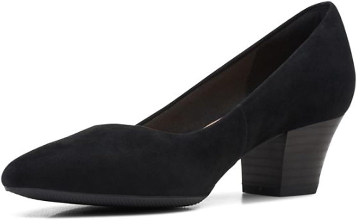 imageClarks Womens Teresa StepBlack Suede