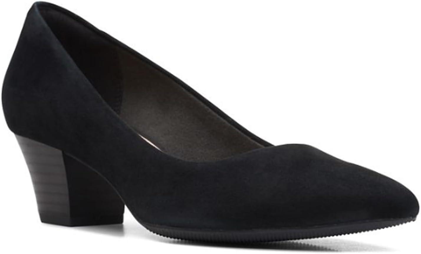 imageClarks Womens Teresa StepBlack Suede
