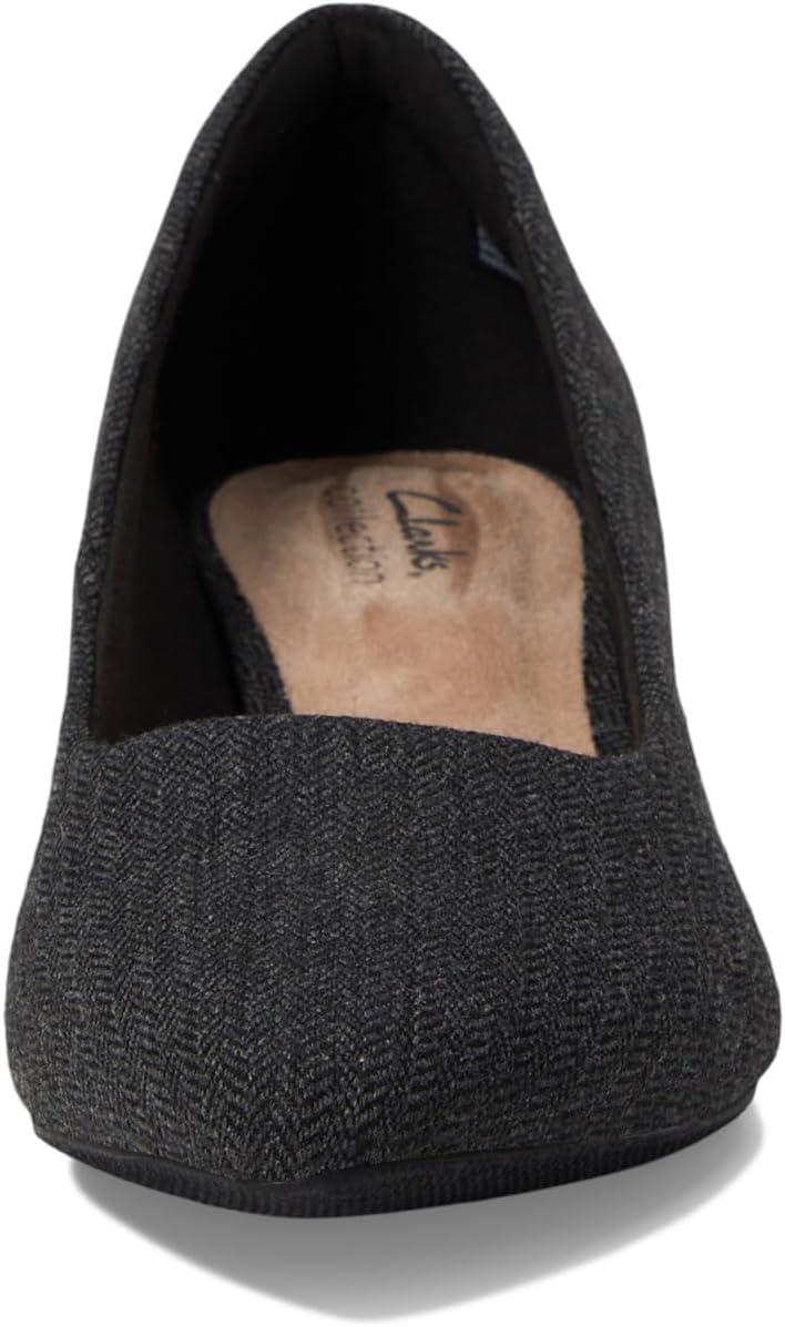 imageClarks Womens Teresa StepBlack Tweed Combi