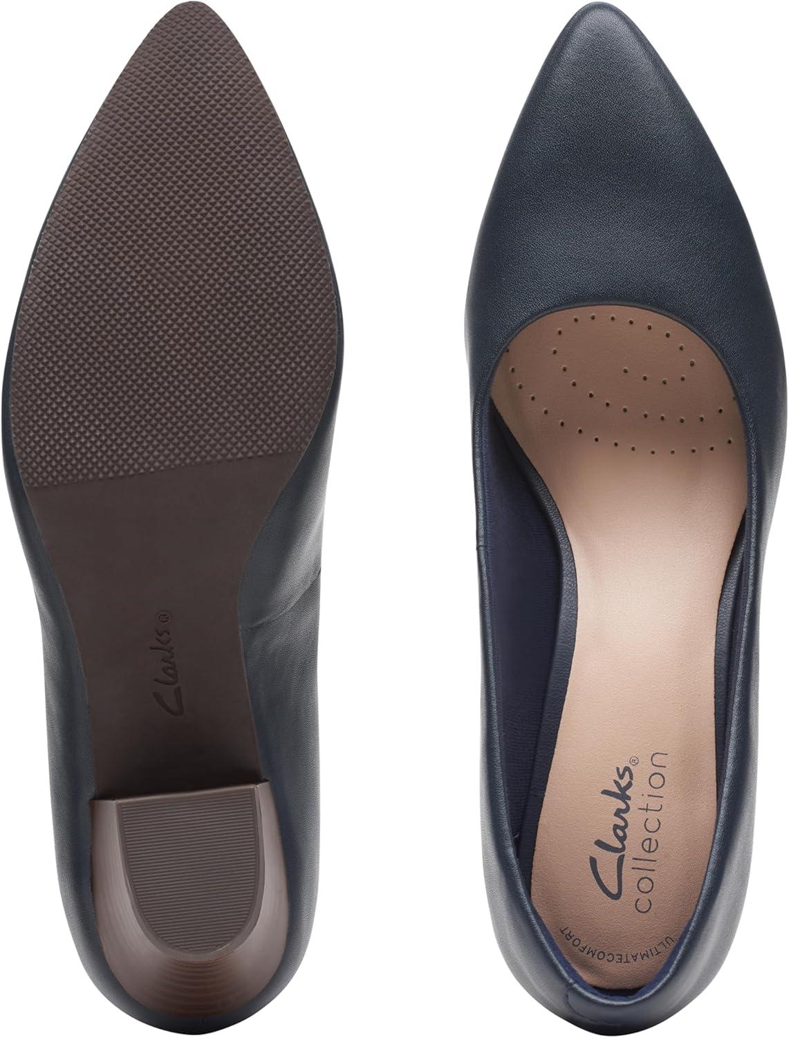 imageClarks Womens Teresa StepNavy Leather