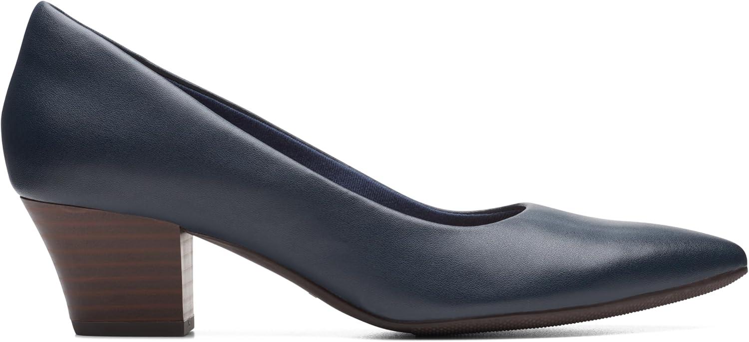 imageClarks Womens Teresa StepNavy Leather